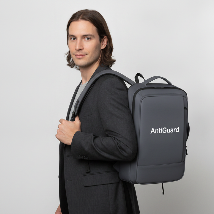 AntiGuard - the backpack that keeps everything important to you organized and ready for every day