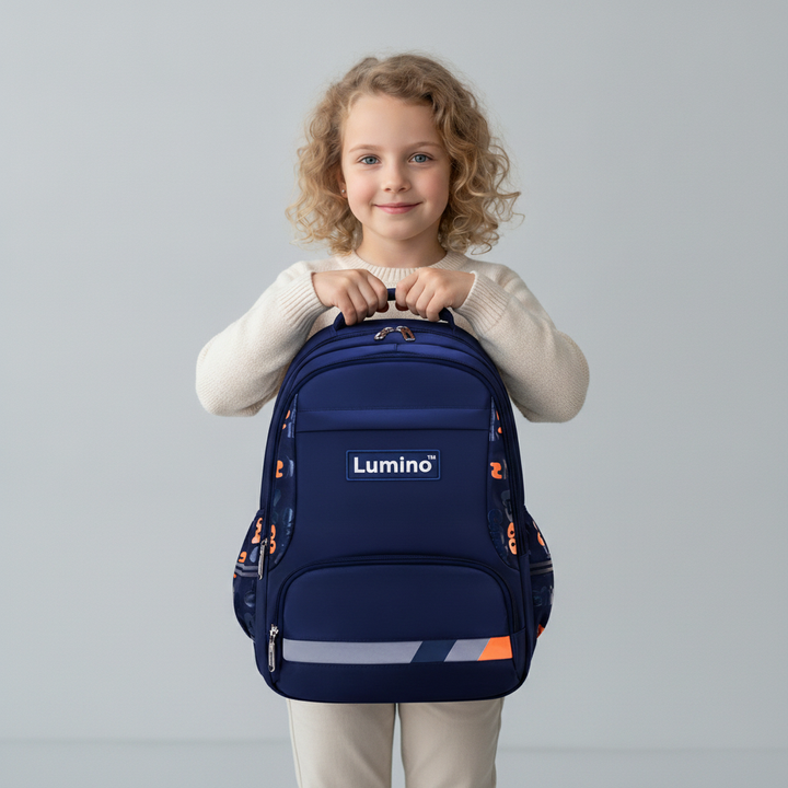 Lumino™ School Bag – the bag that gives your child more comfort, more order, and more security every day