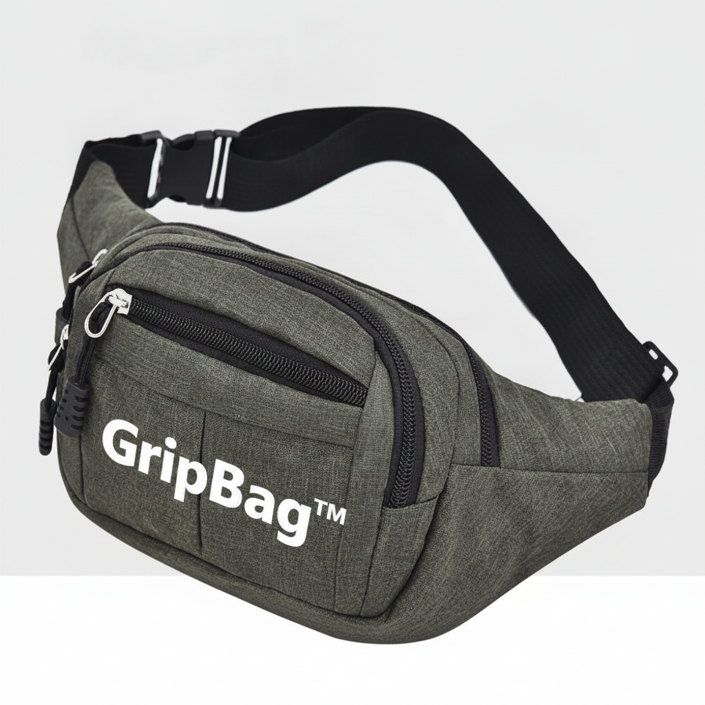 GripBag™ – the chest bag that keeps everything important close to you