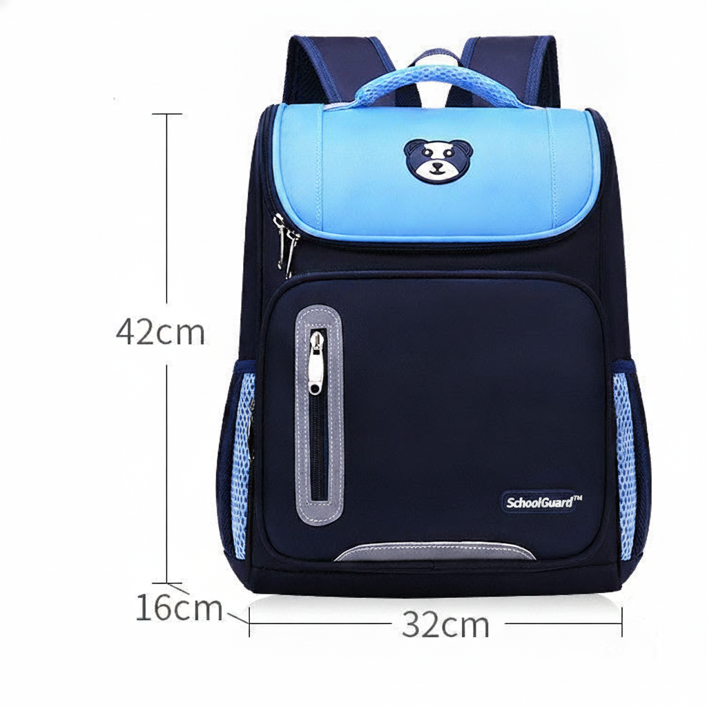 SchoolGuard™ – a backpack that protects the back, organizes the day and gives the child a sense of security