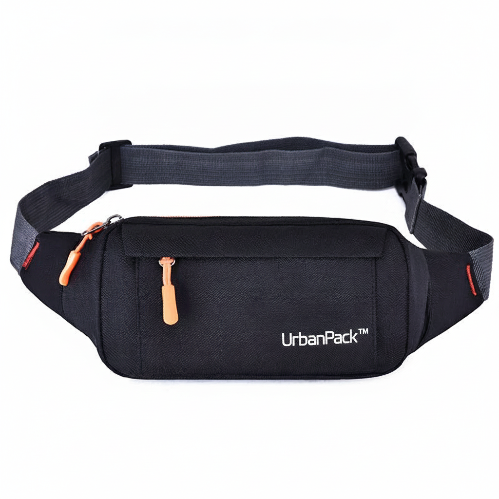 UrbanPack™ – the waist bag that keeps your hands free and your head calm