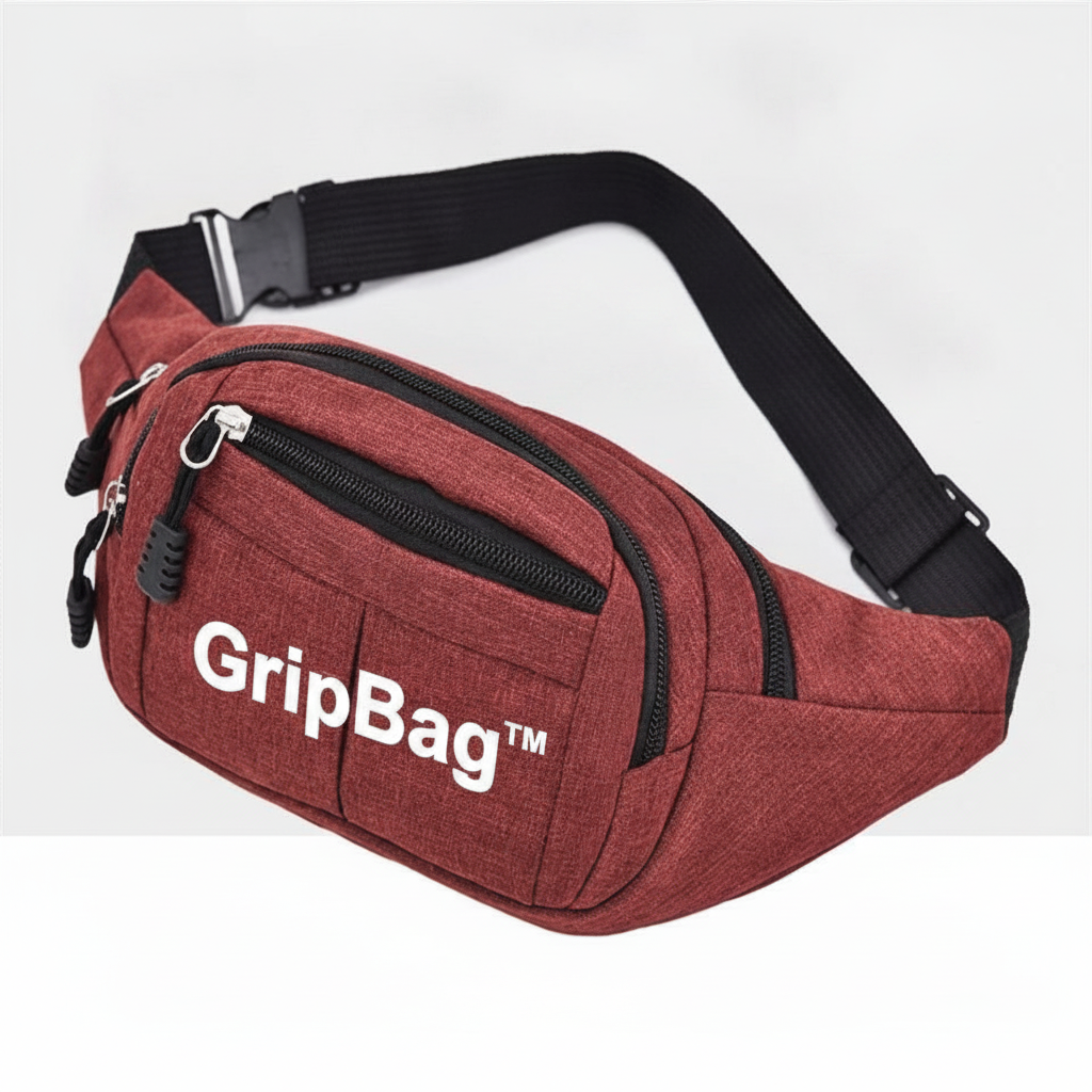 GripBag™ – the chest bag that keeps everything important close to you