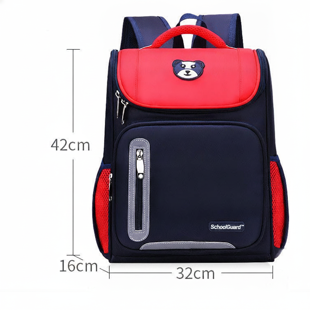 SchoolGuard™ – a backpack that protects the back, organizes the day and gives the child a sense of security