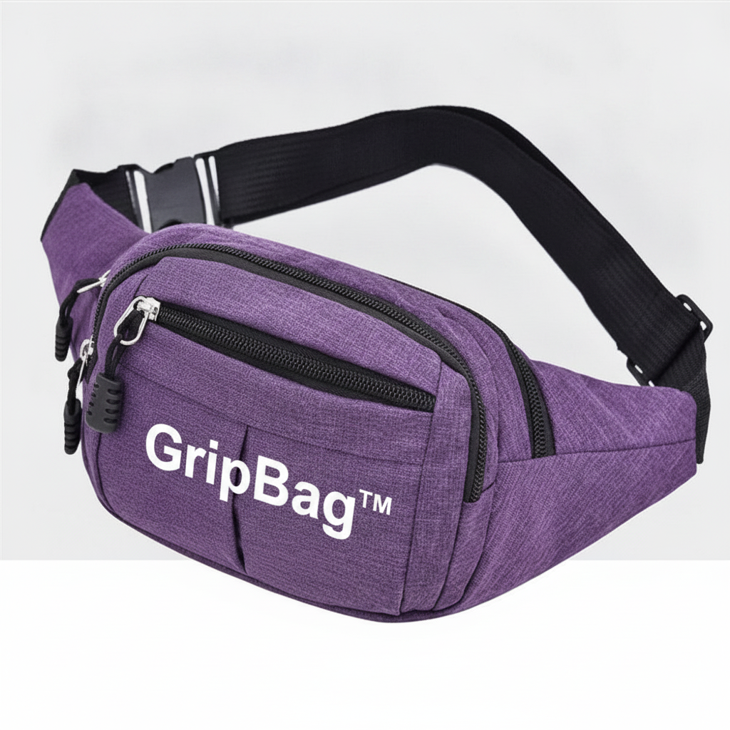 GripBag™ – the chest bag that keeps everything important close to you