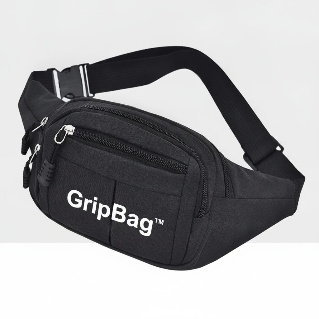 GripBag™ – the chest bag that keeps everything important close to you