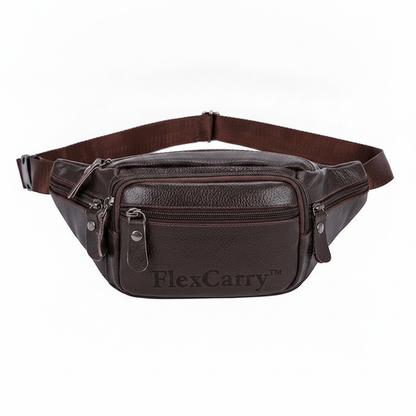 FlexCarry™ – the slim waist bag that frees your pockets without a bulky bag