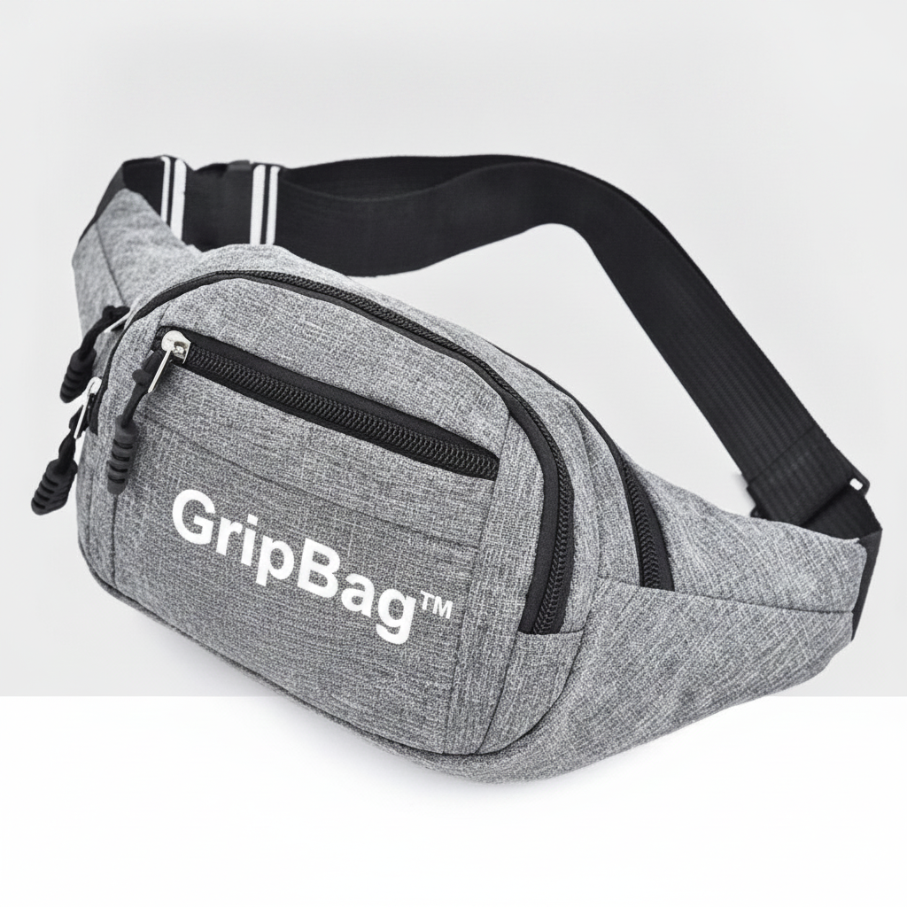 GripBag™ – the chest bag that keeps everything important close to you