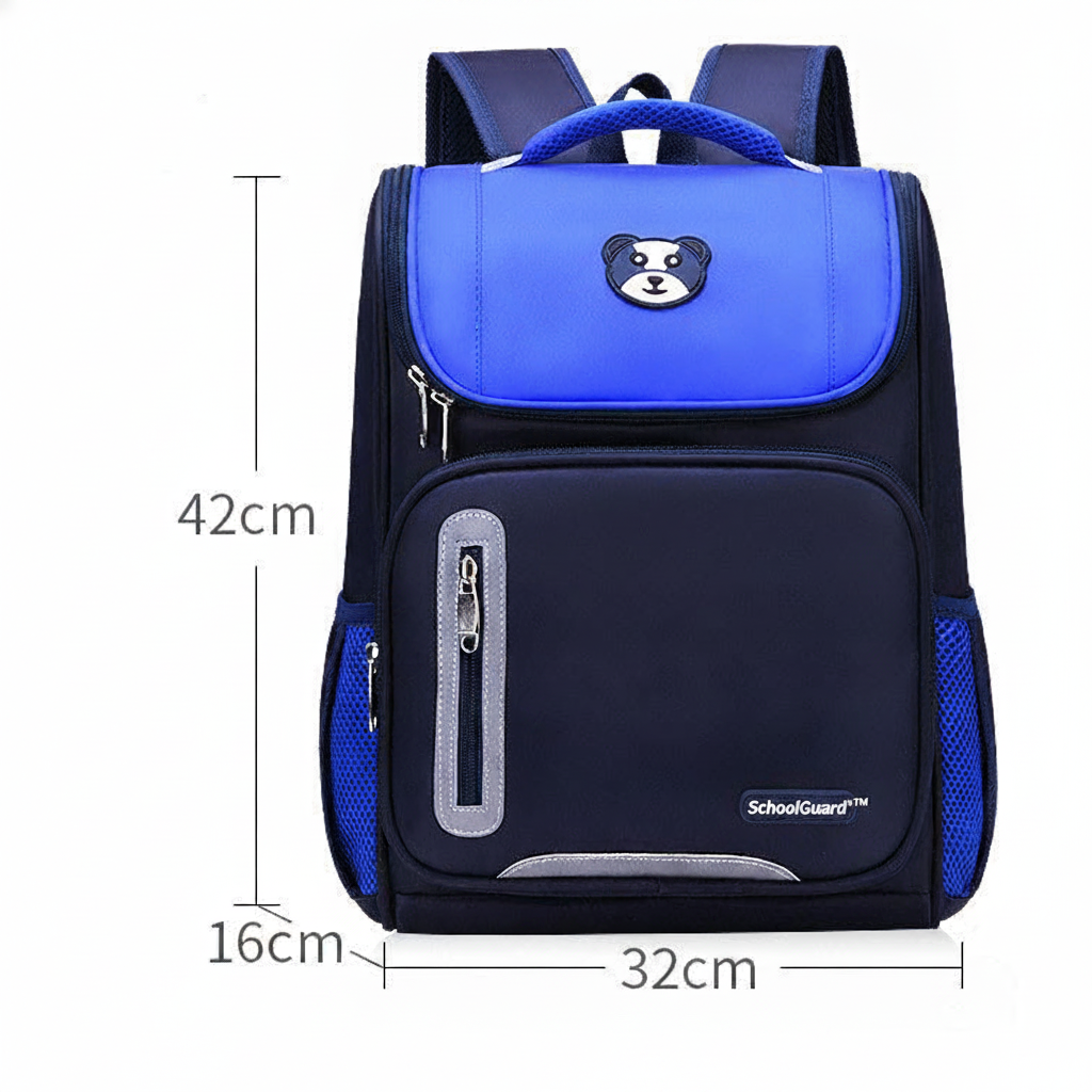 SchoolGuard™ – a backpack that protects the back, organizes the day and gives the child a sense of security
