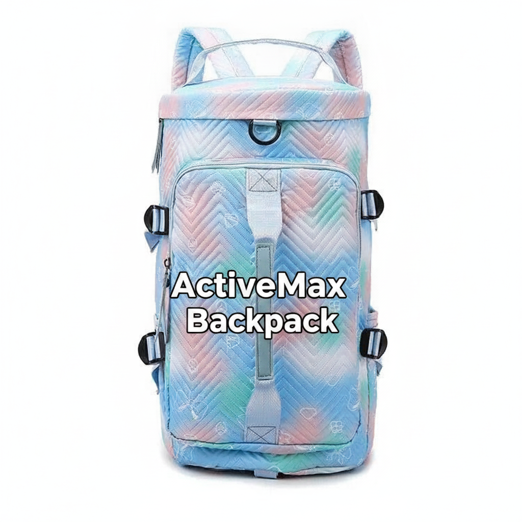 ActiveMax Backpack – the bag that is ready for every workout, trip and adventure