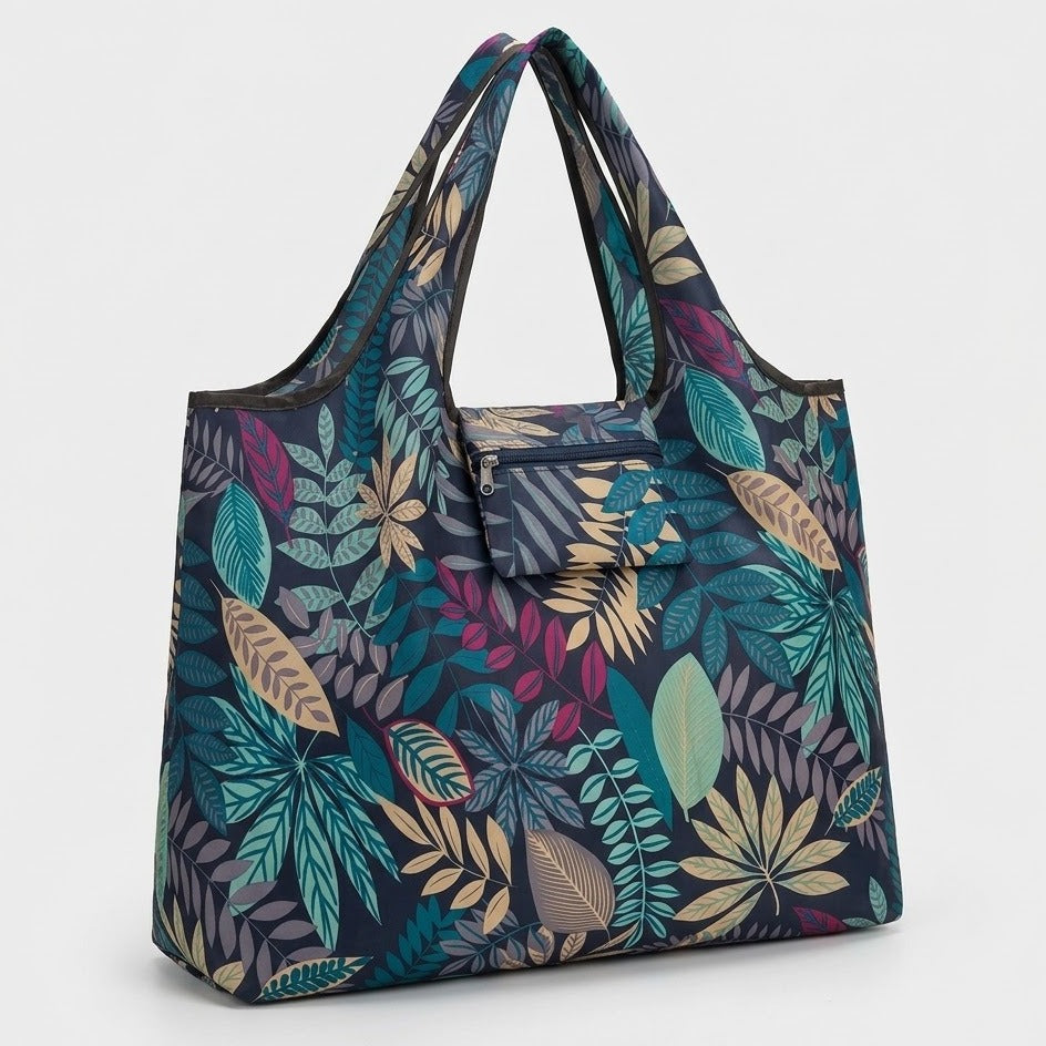 BloomTote tropical leaves