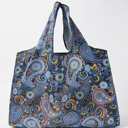 BloomTote paisley blue