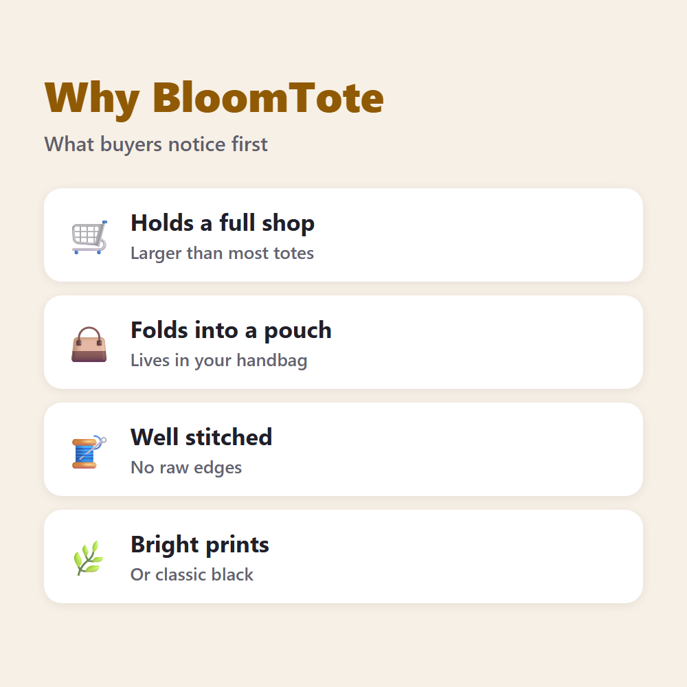 Why BloomTote