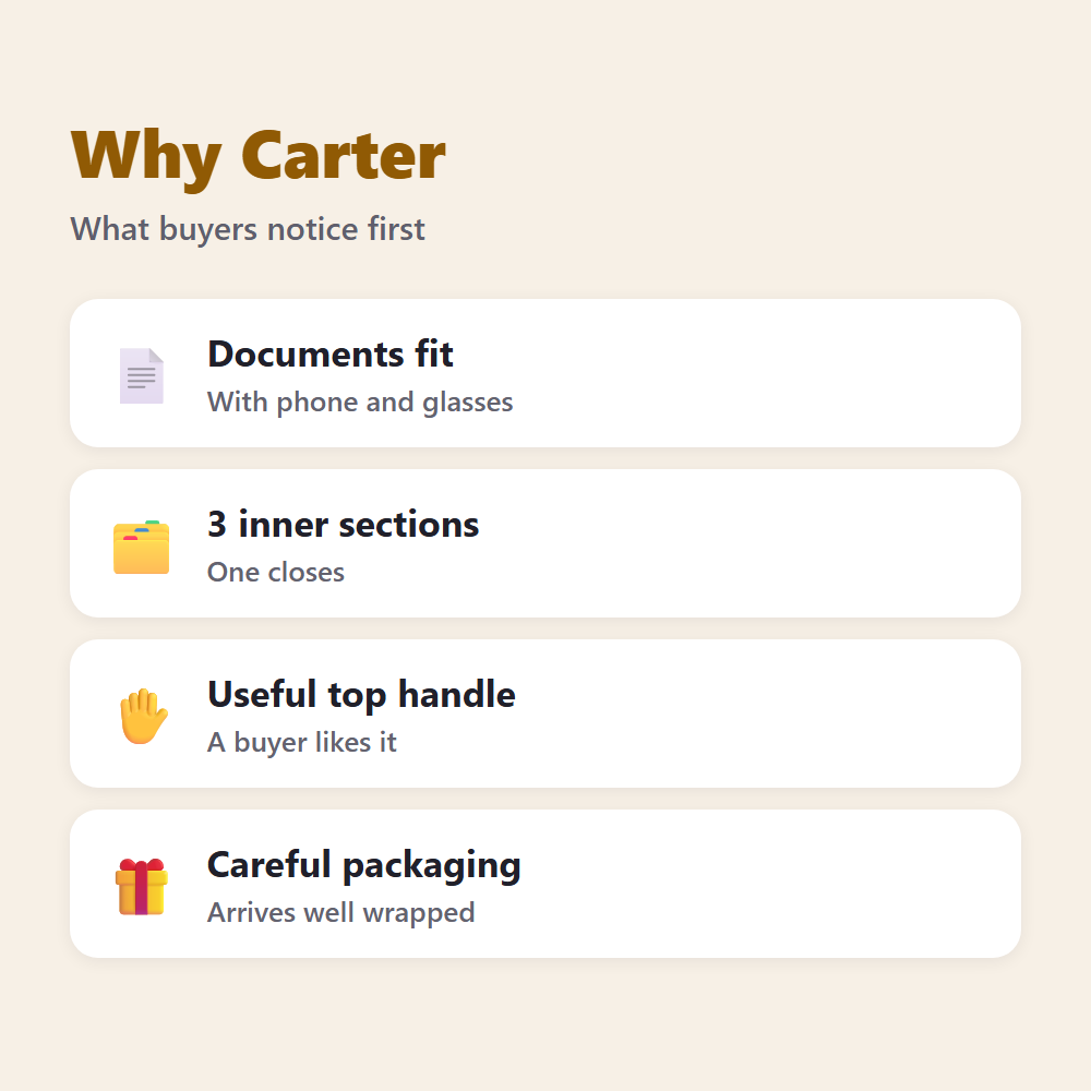 Why Carter