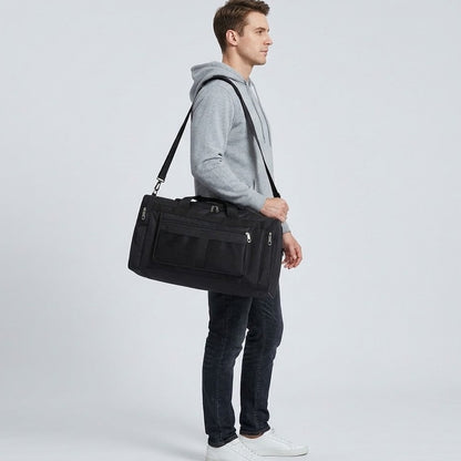 FoldTravel carried on the shoulder