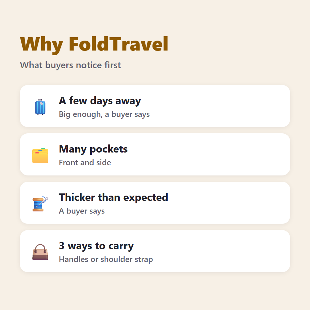 Why FoldTravel