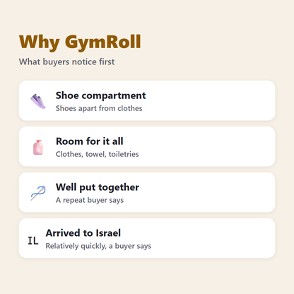 Why GymRoll