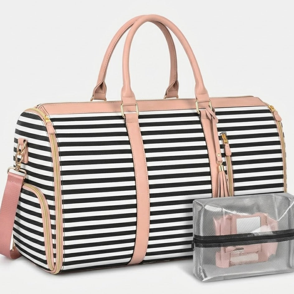 SuitCarry black stripes