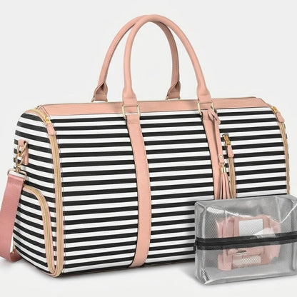 SuitCarry black stripes