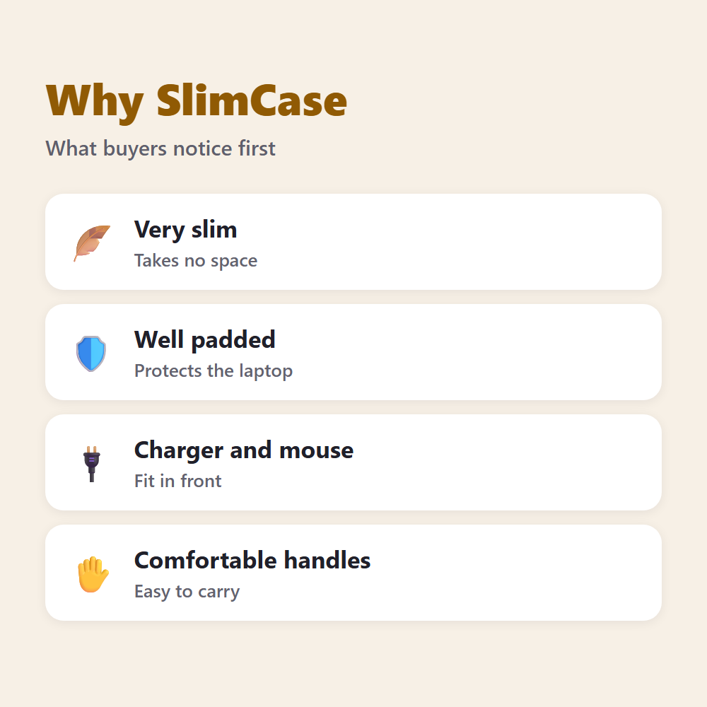 Why SlimCase