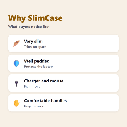 Why SlimCase