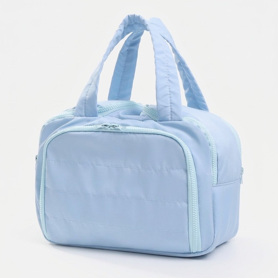Puffy blue