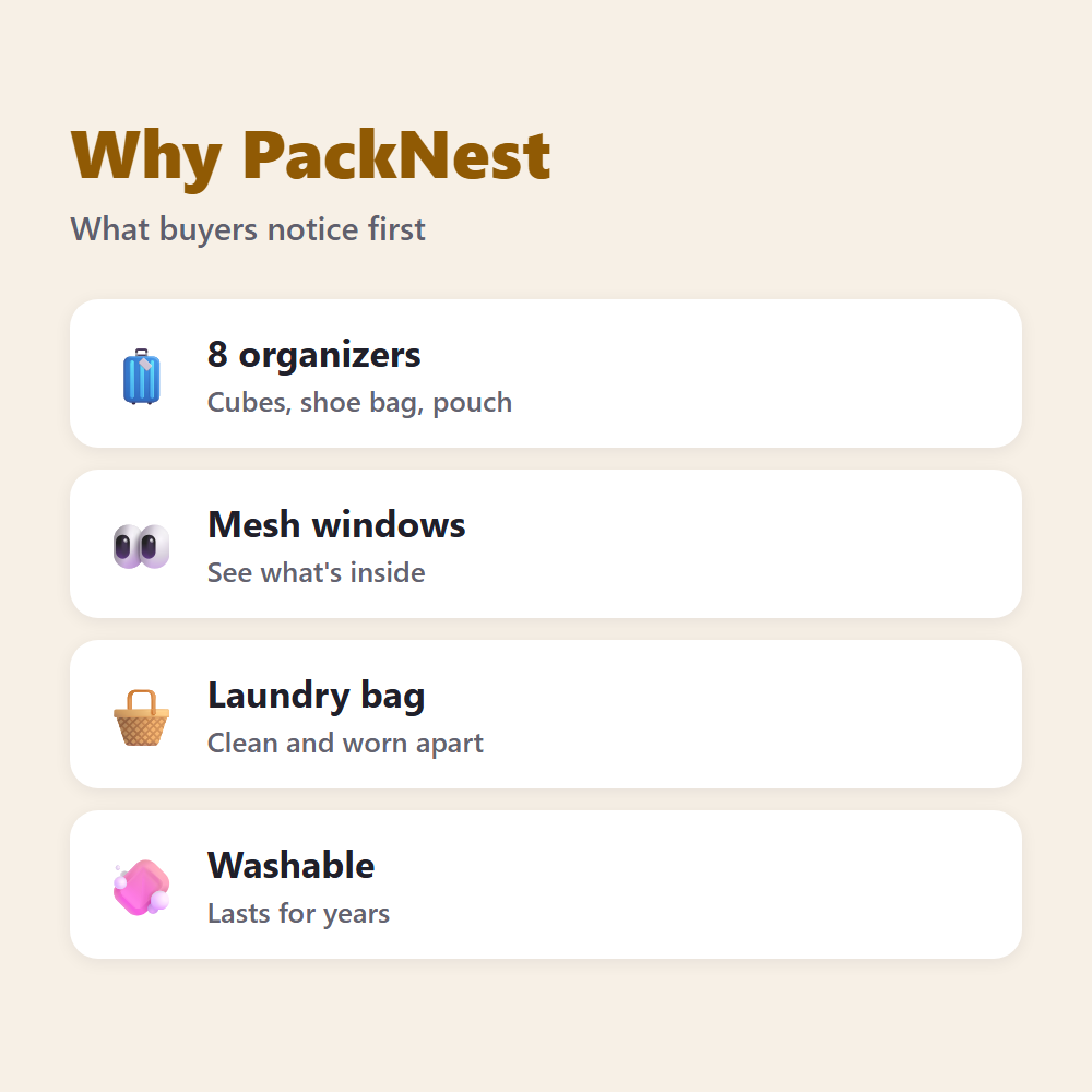 Why PackNest