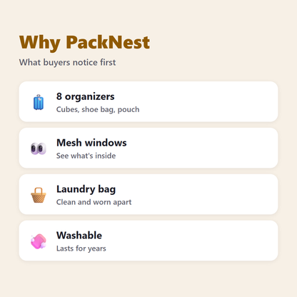 Why PackNest