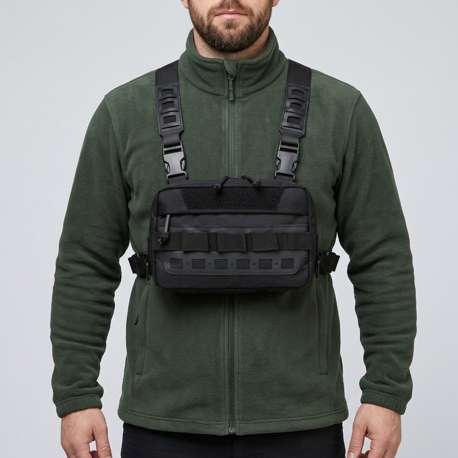RigPouch worn on the chest