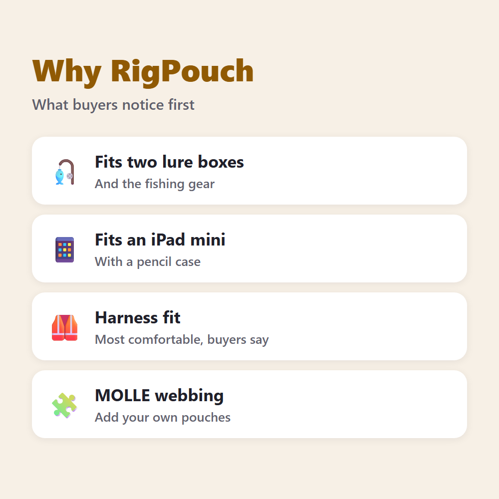 Why RigPouch