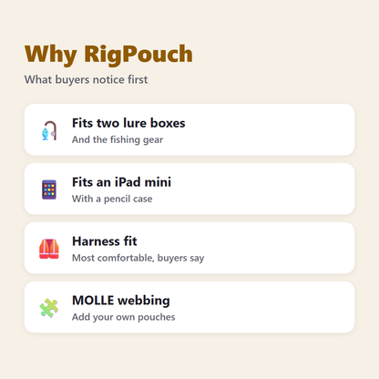Why RigPouch