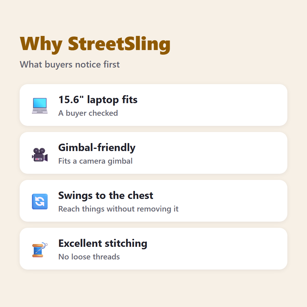 Why StreetSling
