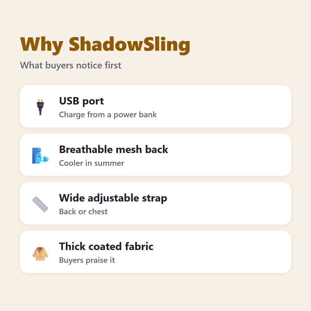 Why ShadowSling