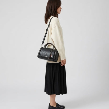 Tessa worn on the shoulder