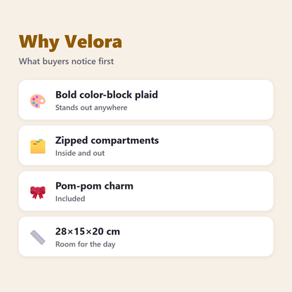 Why Velora