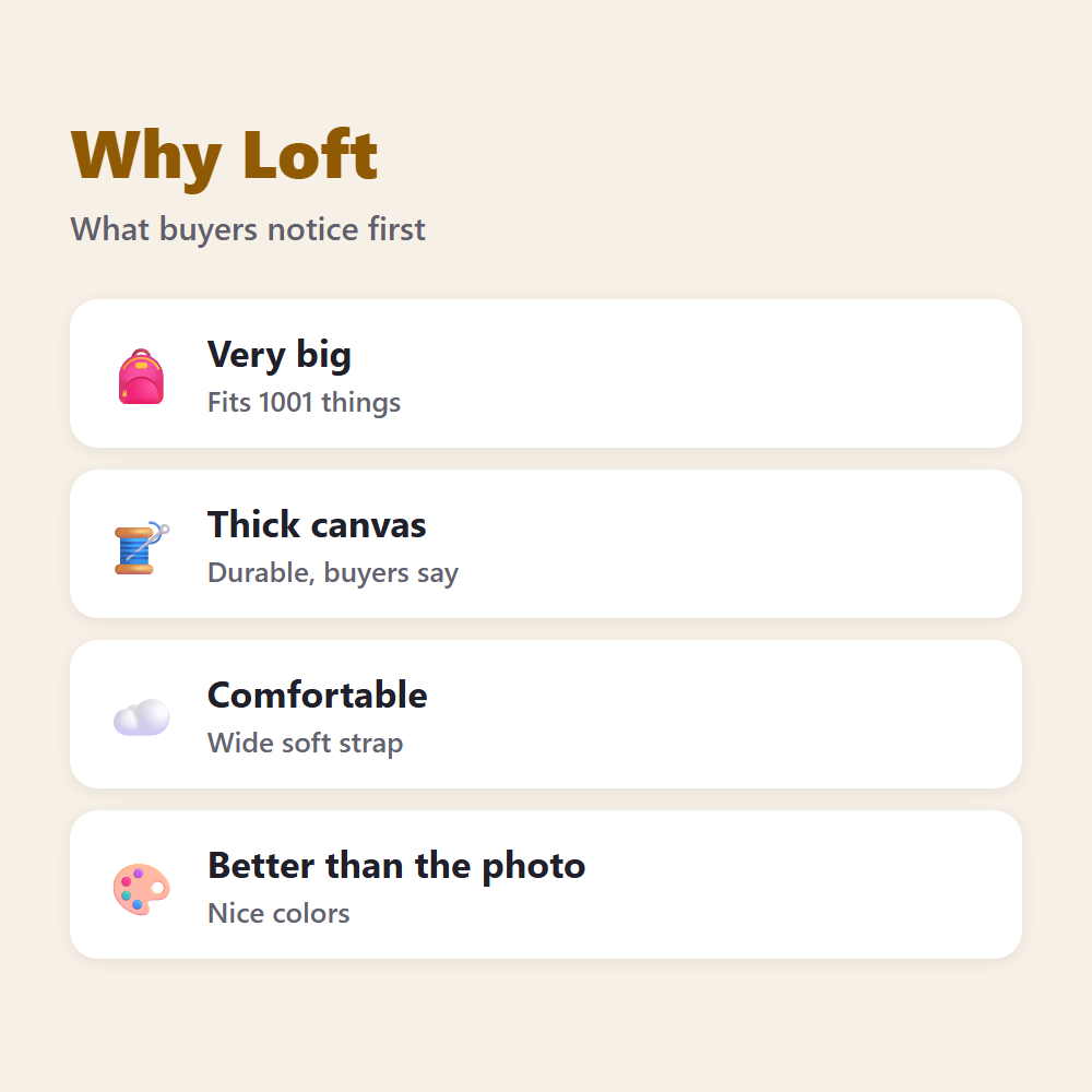 Why Loft