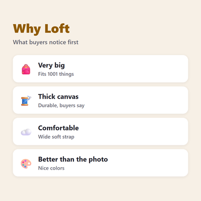 Why Loft