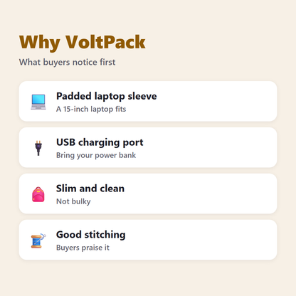Why VoltPack